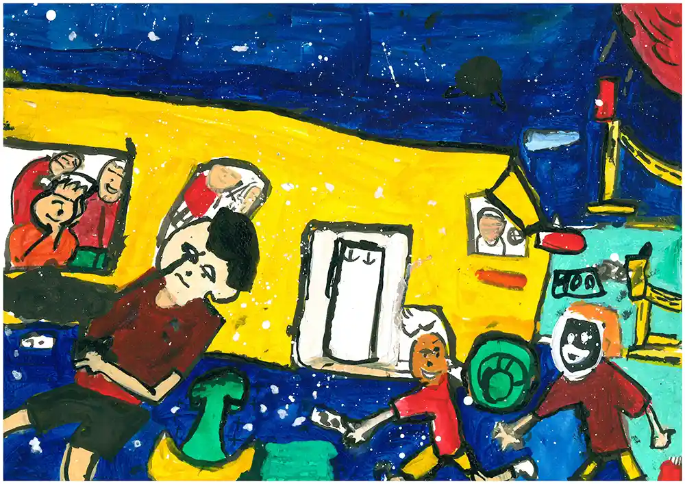International Children's Painting Competition.