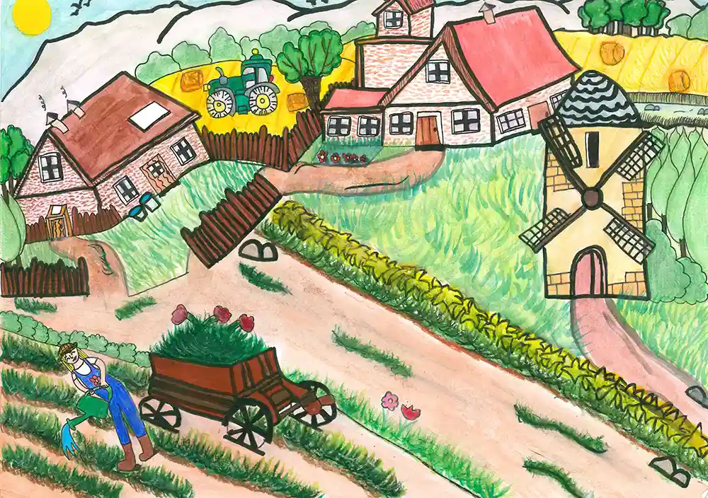 International Children's Painting Competition.