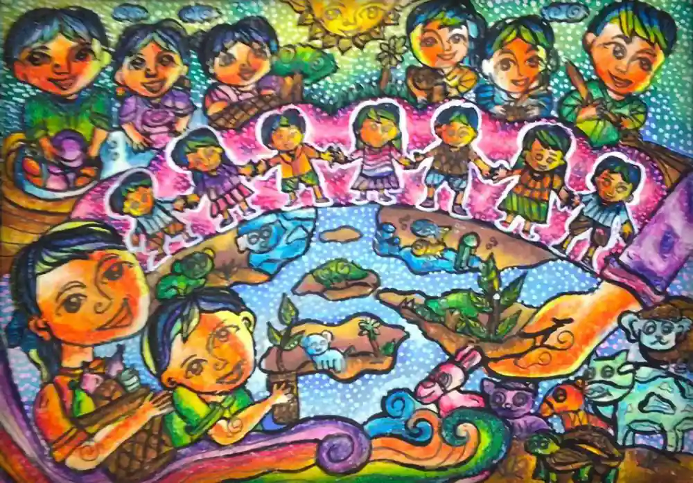 International Children's Painting Competition.