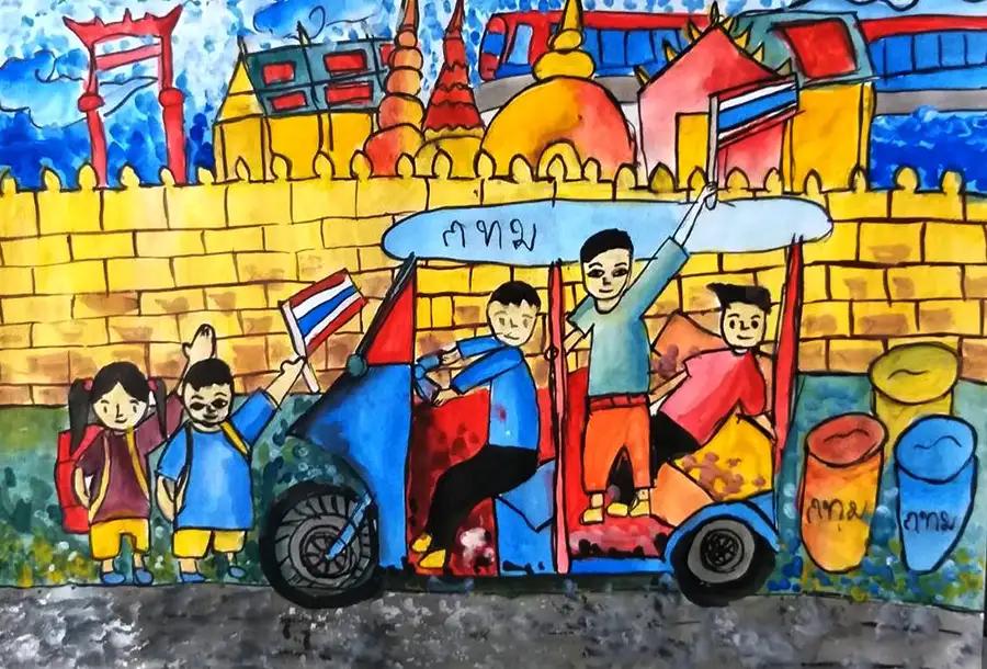 International Children's Painting Competition.